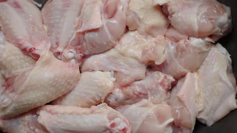 raw chicken pieces ready for cooking