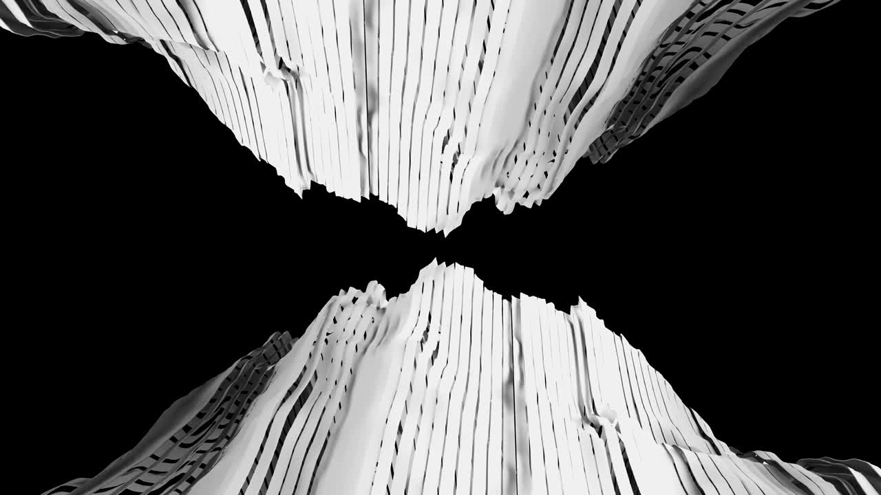 tiras de cintas abstractas.