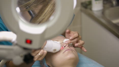 tratamiento facial por ultrasonidos y láser