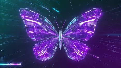 crystal butterfly