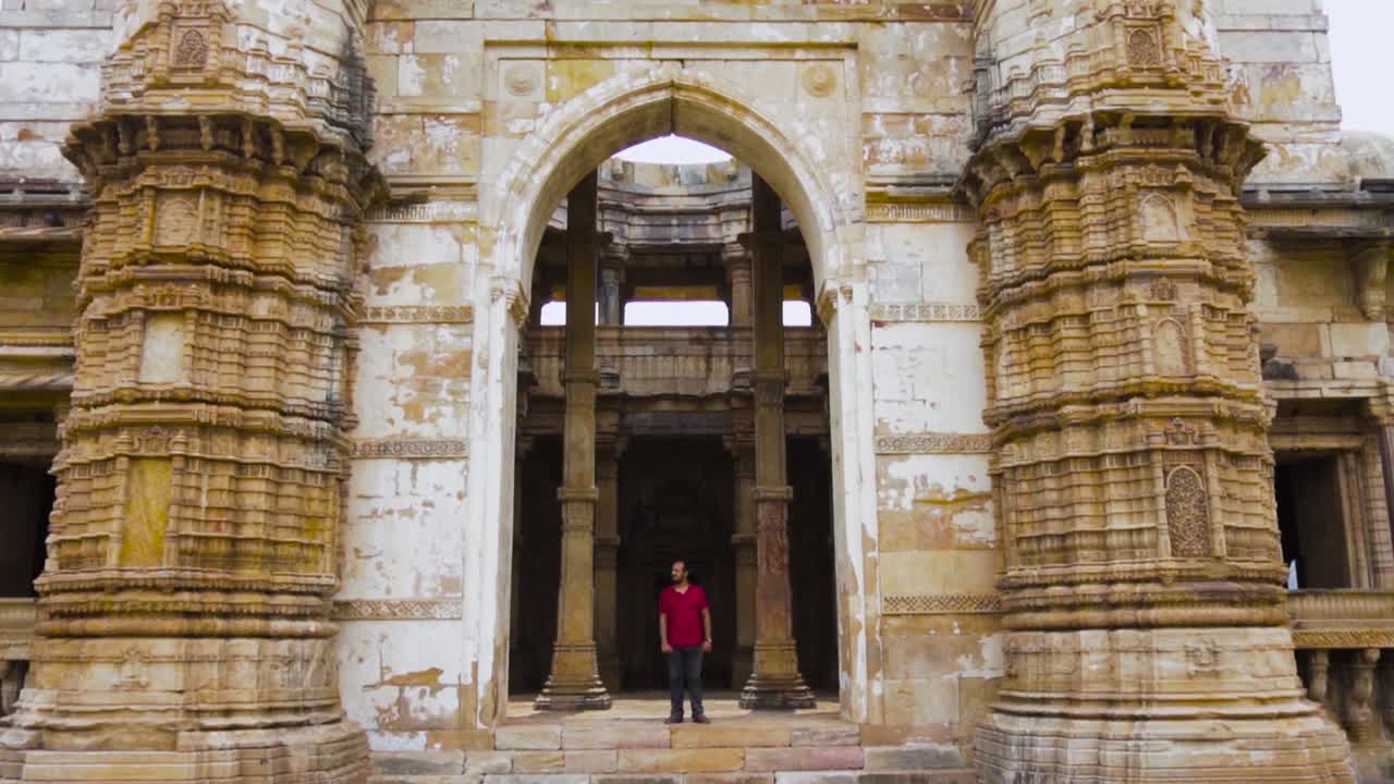 Exploring the Ancient Ruins of a Majestic Indian Temple