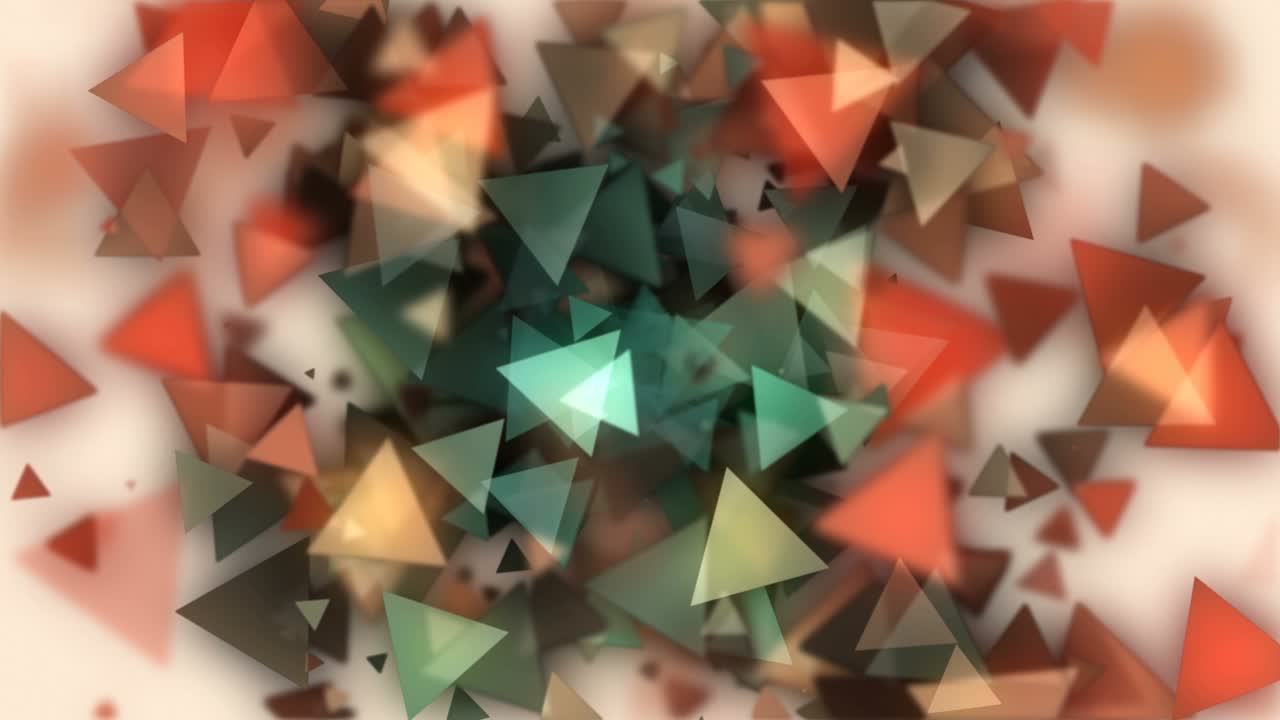 triángulos abstractos formas geométricas