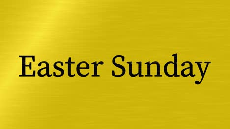 easter sunday event text animation motion graphics