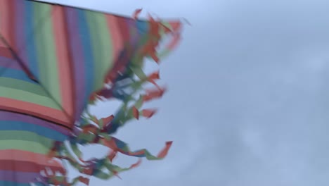 colorful kite flying in the sky