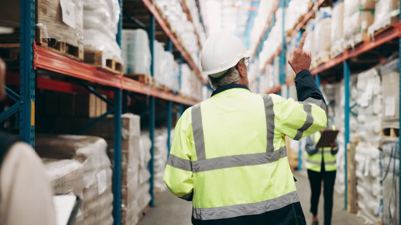 inspección del almacén