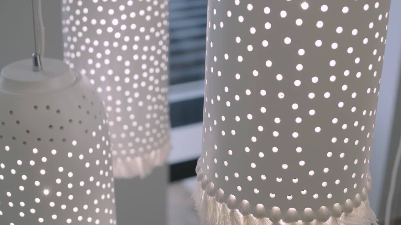 luces de colgante. iluminación cerámica. 7 tonos de techo. lámparas colgantes. luces de techo, candelabro moderno.