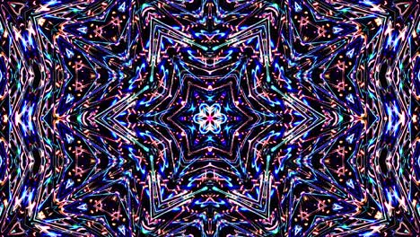 luz abstracta brillante que gobierna el color completo, caleidoscopio