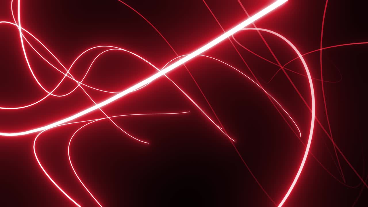 네온 스트로크 루프 배경