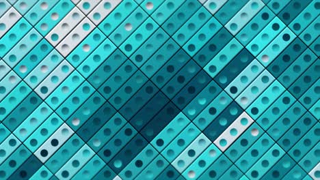 abstract teal geometric pattern