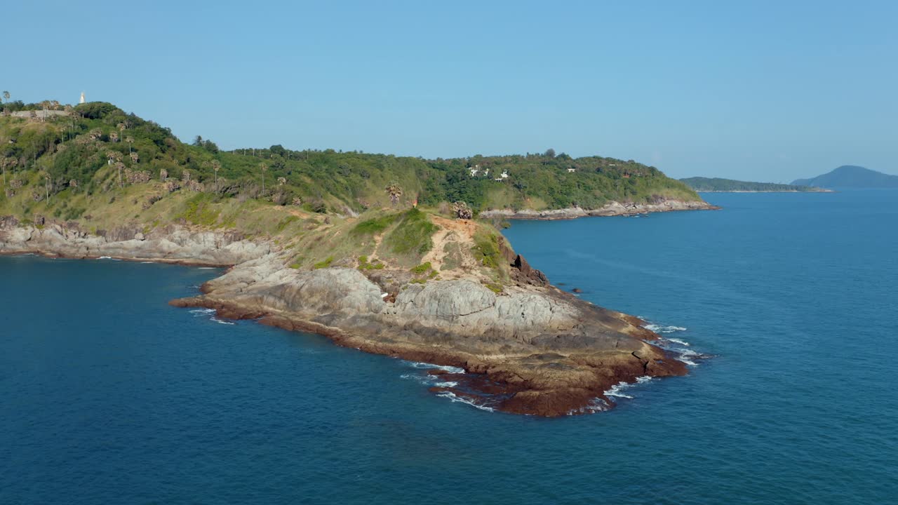 프롬텝 케이프, 푸켓, 태국의 시차 조감도