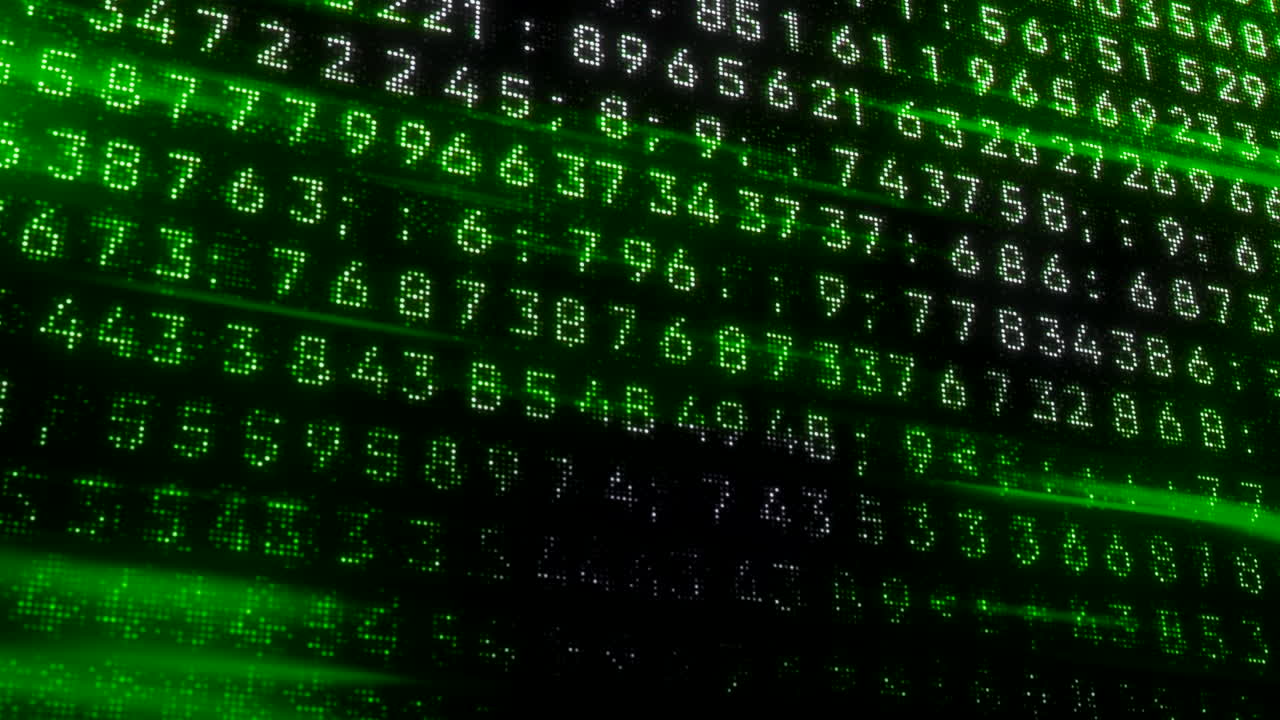 Abstract Digital Code Background
