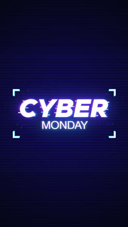 An animation of a Glitch cyber monday offer banner