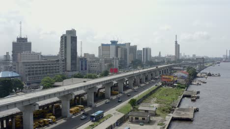 city high-rise lagos drone 07