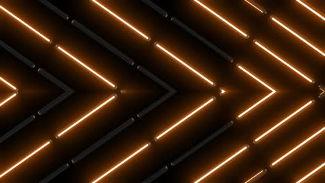 abstract neon arrow pattern