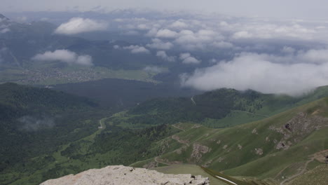 Scenic-View-Over-Didveli-Third-Mountains-On-A