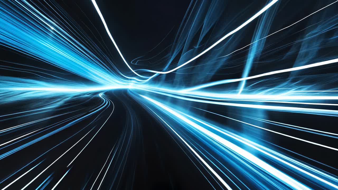 Abstract Light Speed Tunnel