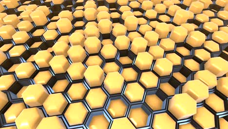 fondo 3d animado con cuadros en movimiento