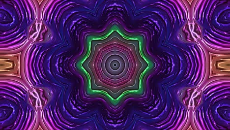 animación abstracta. fondo líquido. hermosa película de pintura digital, película de fondo abstracto. animación en caleidoscopio