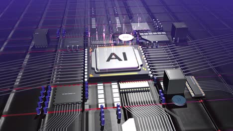 antecedentes de la tecnología de la placa base de la cpu. procesamiento de datos.