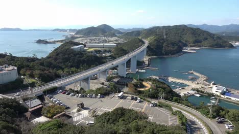 Blick-Auf-Naruto-City,-Tokushima-Von-Der-Aussichtsplattform