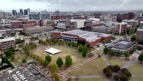 university of alabama at birmingham in birmingham alabama aerial