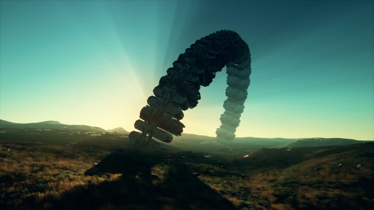 지구를 향한 정체되지 않은 비행 물체