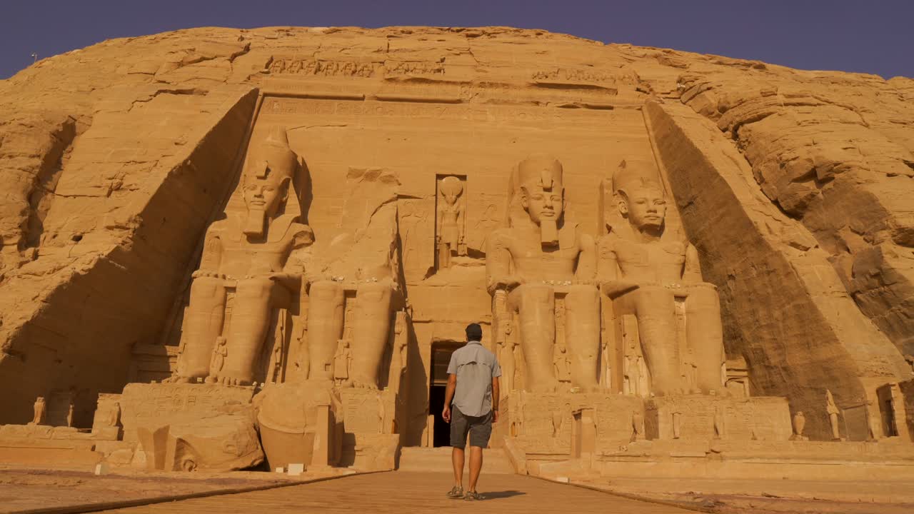 Templo de Abu Simbel en Egipto