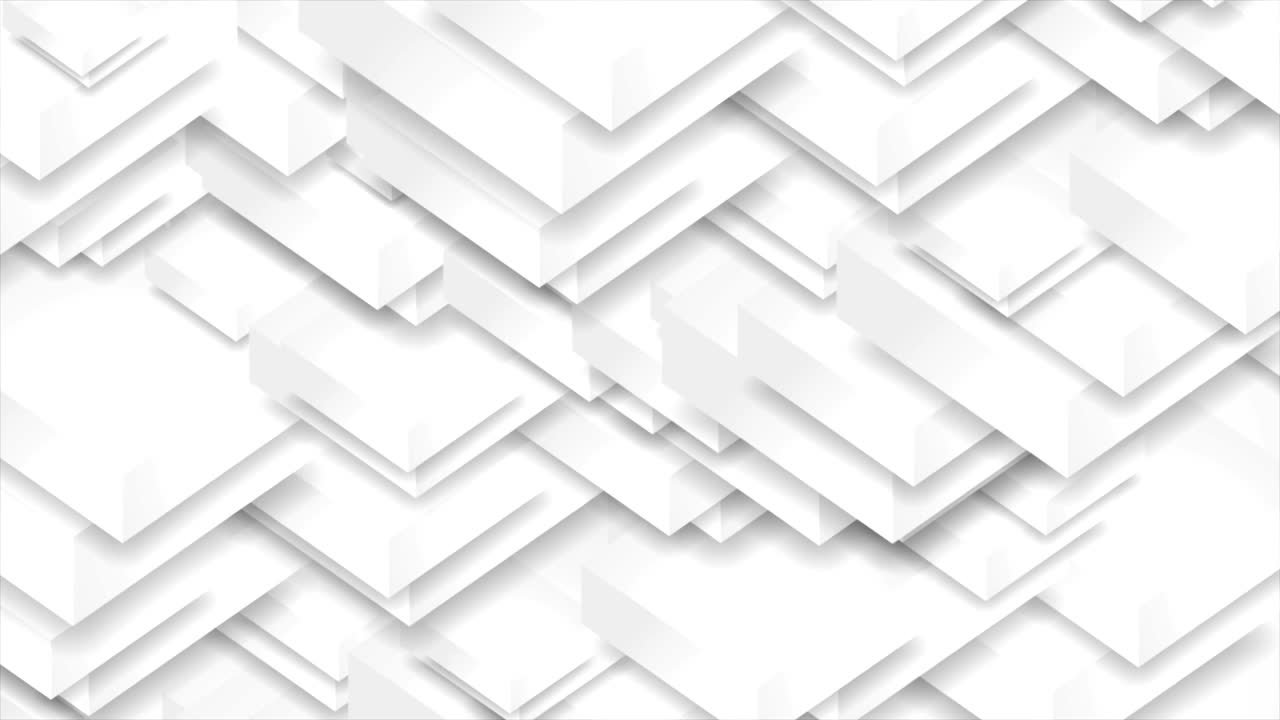 tecnología gris abstracta formas 3d animación de video