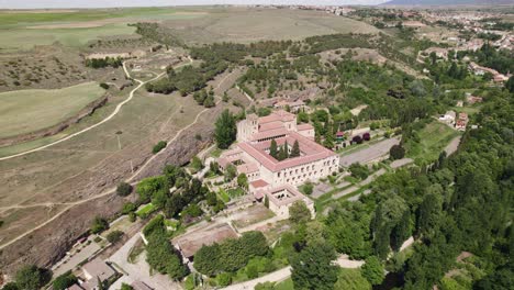 Establishing-shot-of-Monastery-of-Saint-Mary-of-Parral