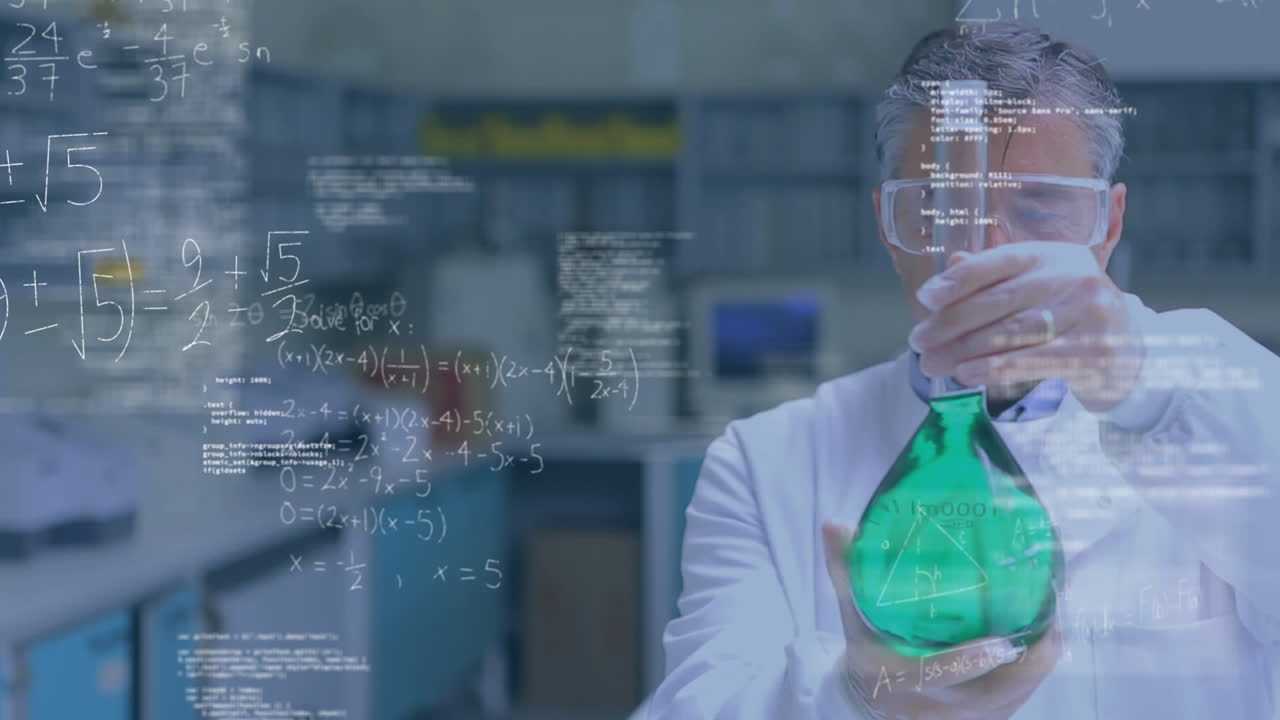 científico que estudia una sustancia química