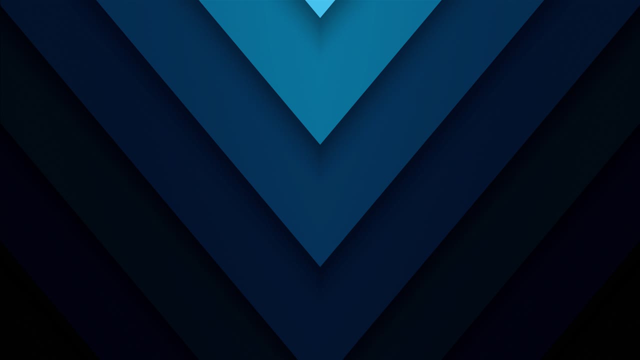 Abstract Dark Blue Triangular Background