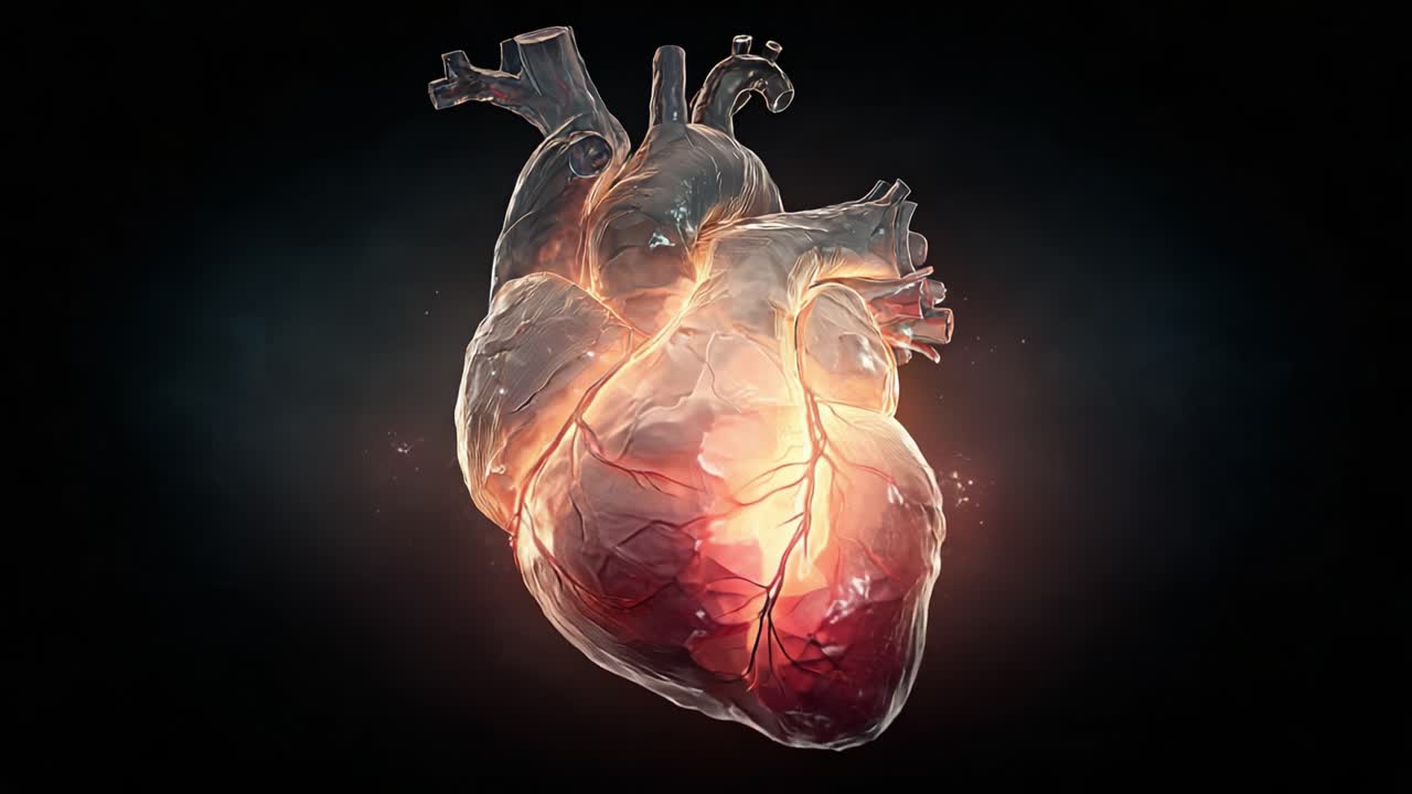 A Vivid Representation of the Human Heart: Exploring the Intricacies and Emotions of Our Essential Organ in a Stunningly Detailed Artistic Rendering