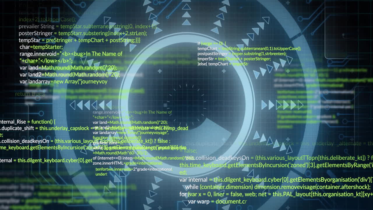 Premium stock video - Programming code and data processing animation ...