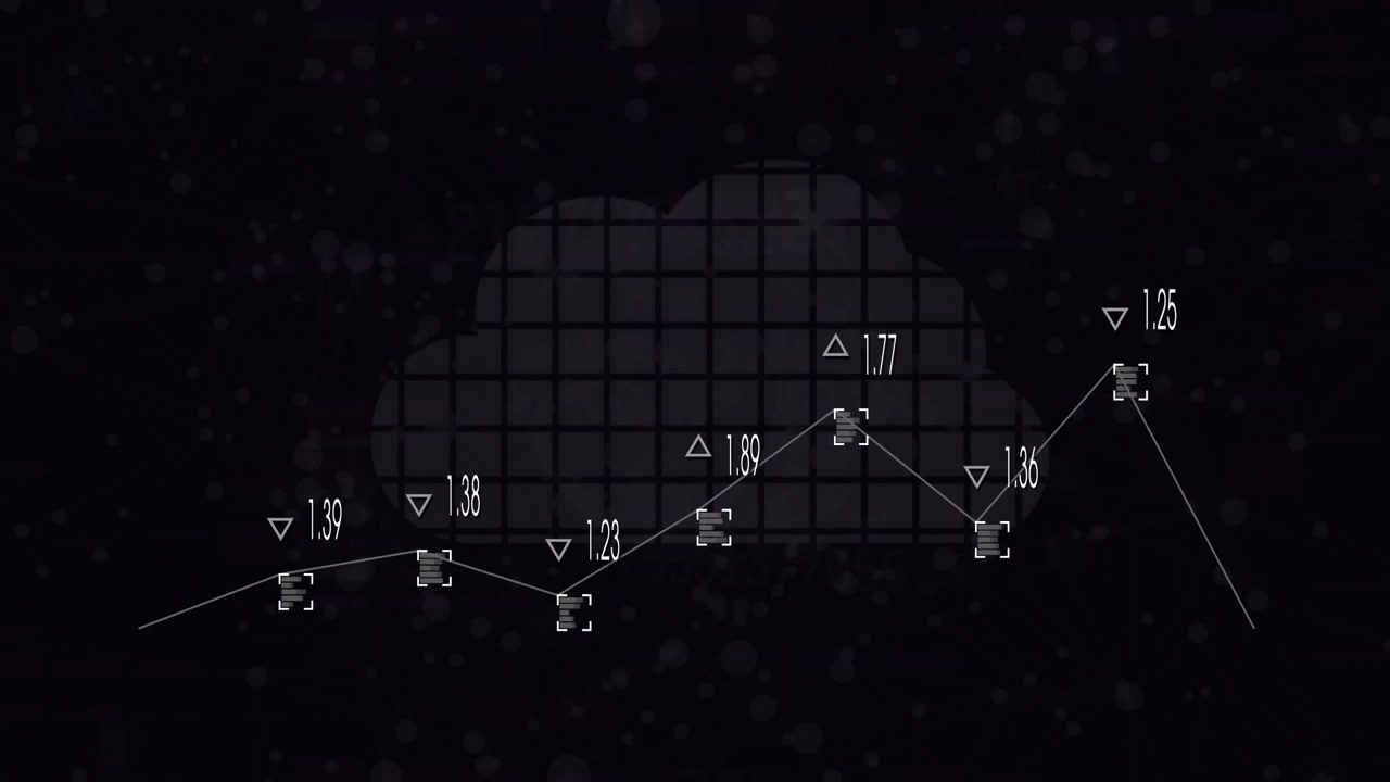 Digital Financial Data Graph with Cloud Computing Background