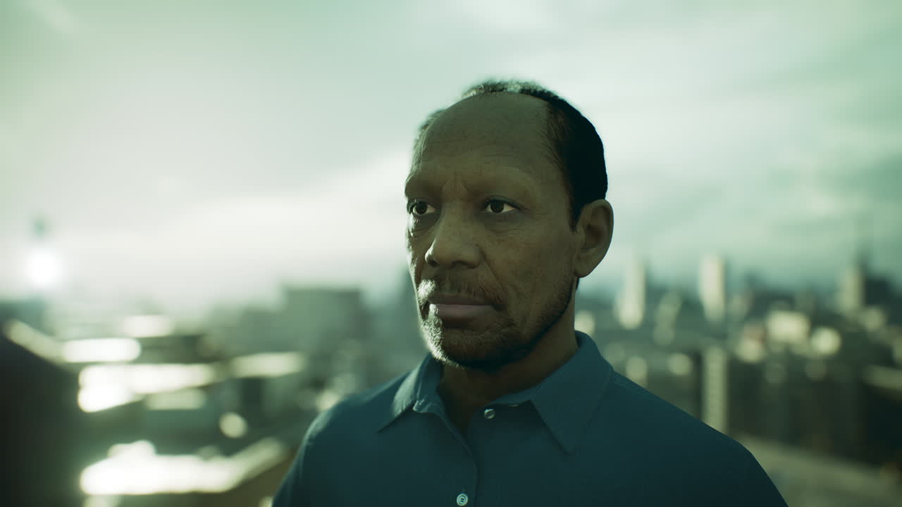 viejo hombre afroamericano al aire libre durante el día