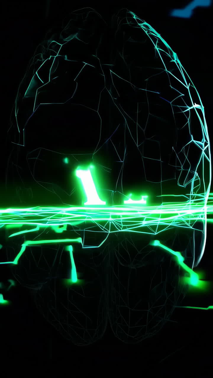 AI Brain Concept Art