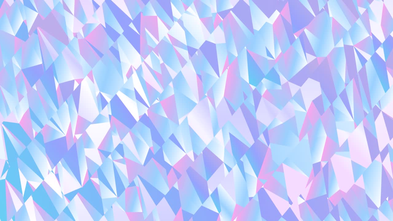 추상적인 기하학적 배경: 홀로그램, 아이리데센트 다각형 디자인, 루프 애니메이션, 삼각형, 다채로운 텍스처, 기하학적인 모양, 낮은 폴리 패턴, 라이브 벽지, 모션 그래픽, 스 비디오