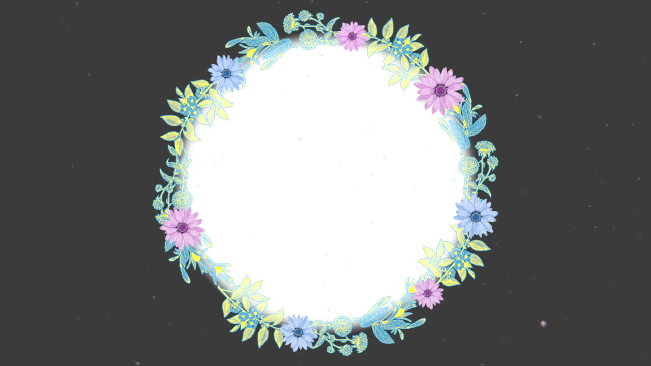 다채로운 여름 꽃 원