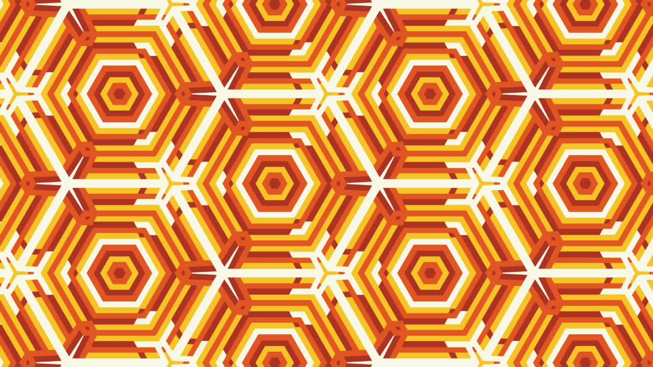 Graphic fragmentation effect with geometric shapes transformed into lines