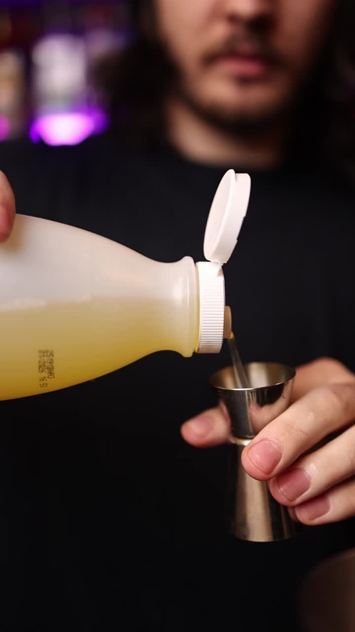 Preparación de cócteles
