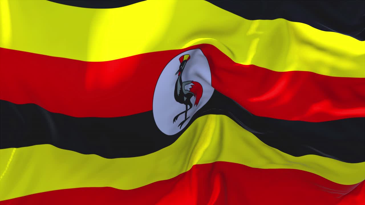 bandera de uganda