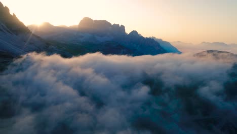 national nature park tre cime in the dolomites alps. beautiful nature of italy.