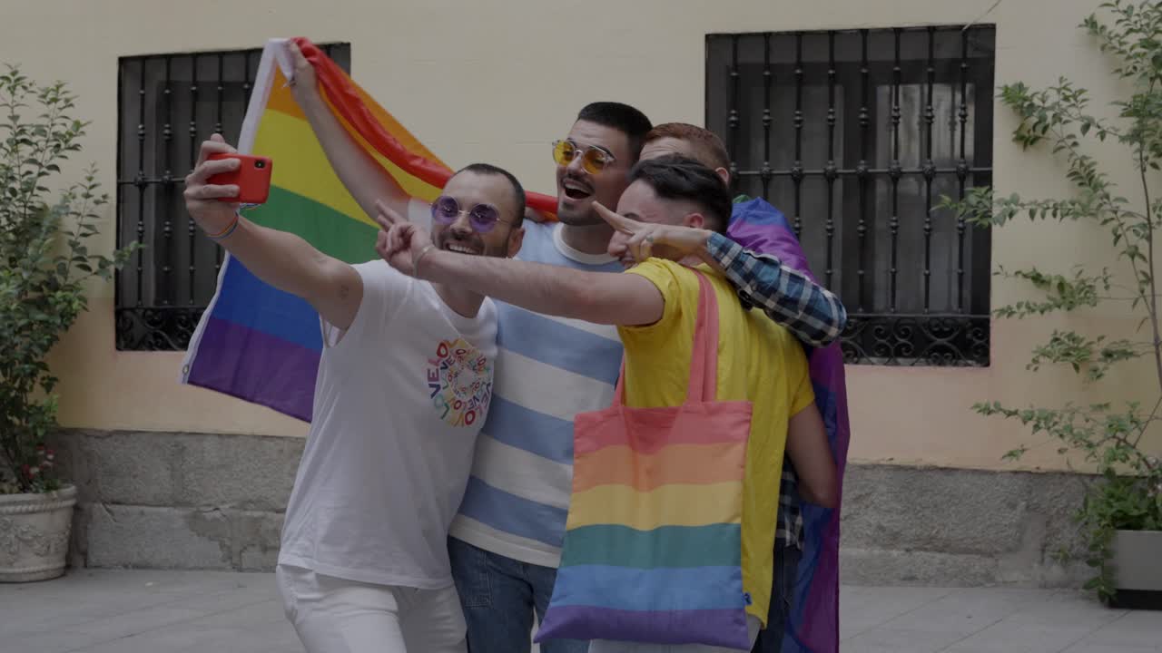 LGBT Pride Celebration with Friends