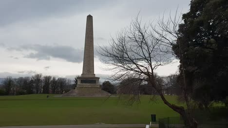 wellington monument at phoenix park in dublin