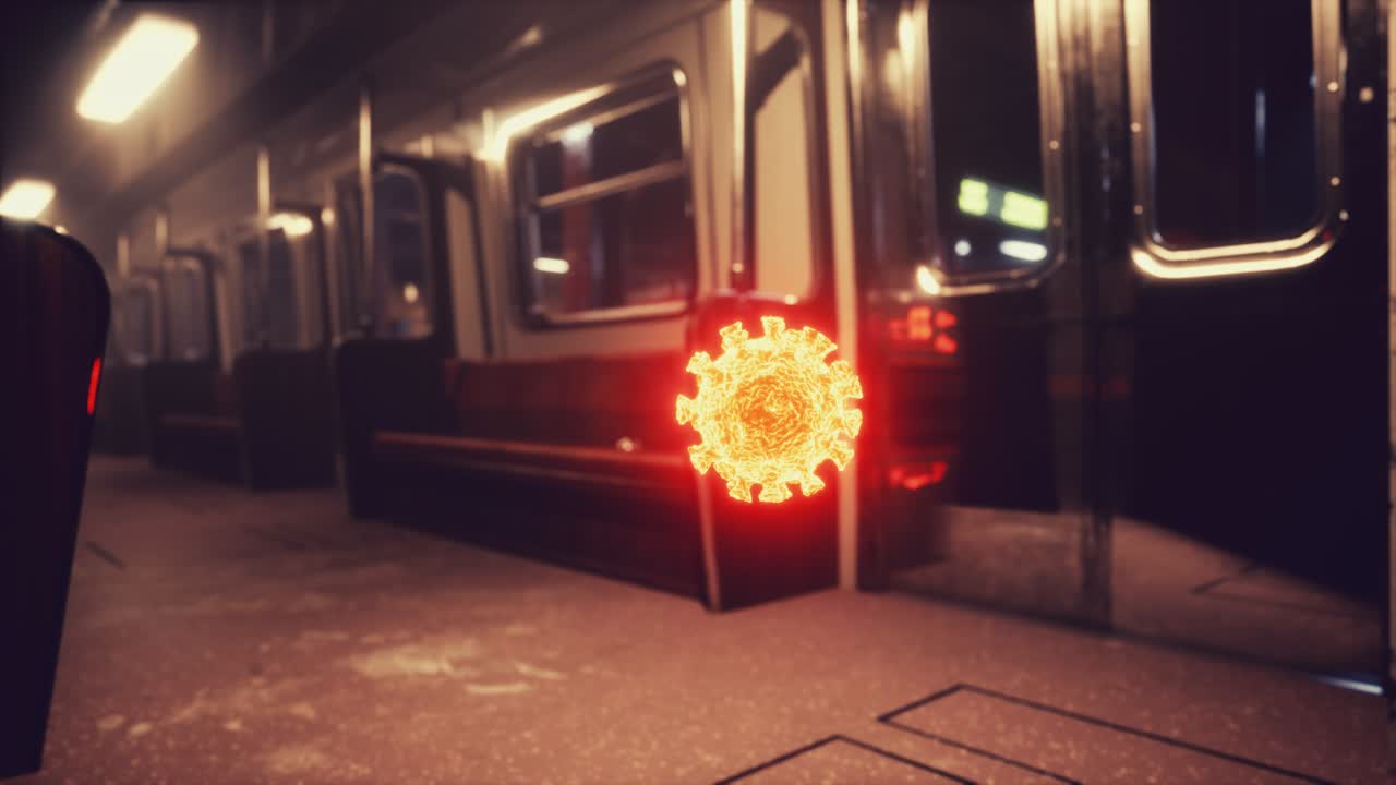 epidemia de coronavirus covid-19 metro en el metro