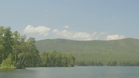 serene lakeside scenery