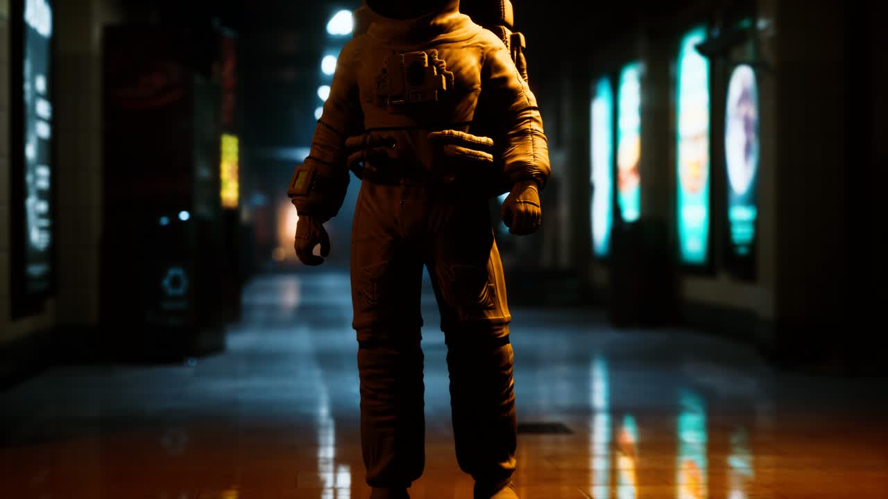 지하 지하철 지하철에서 우주인