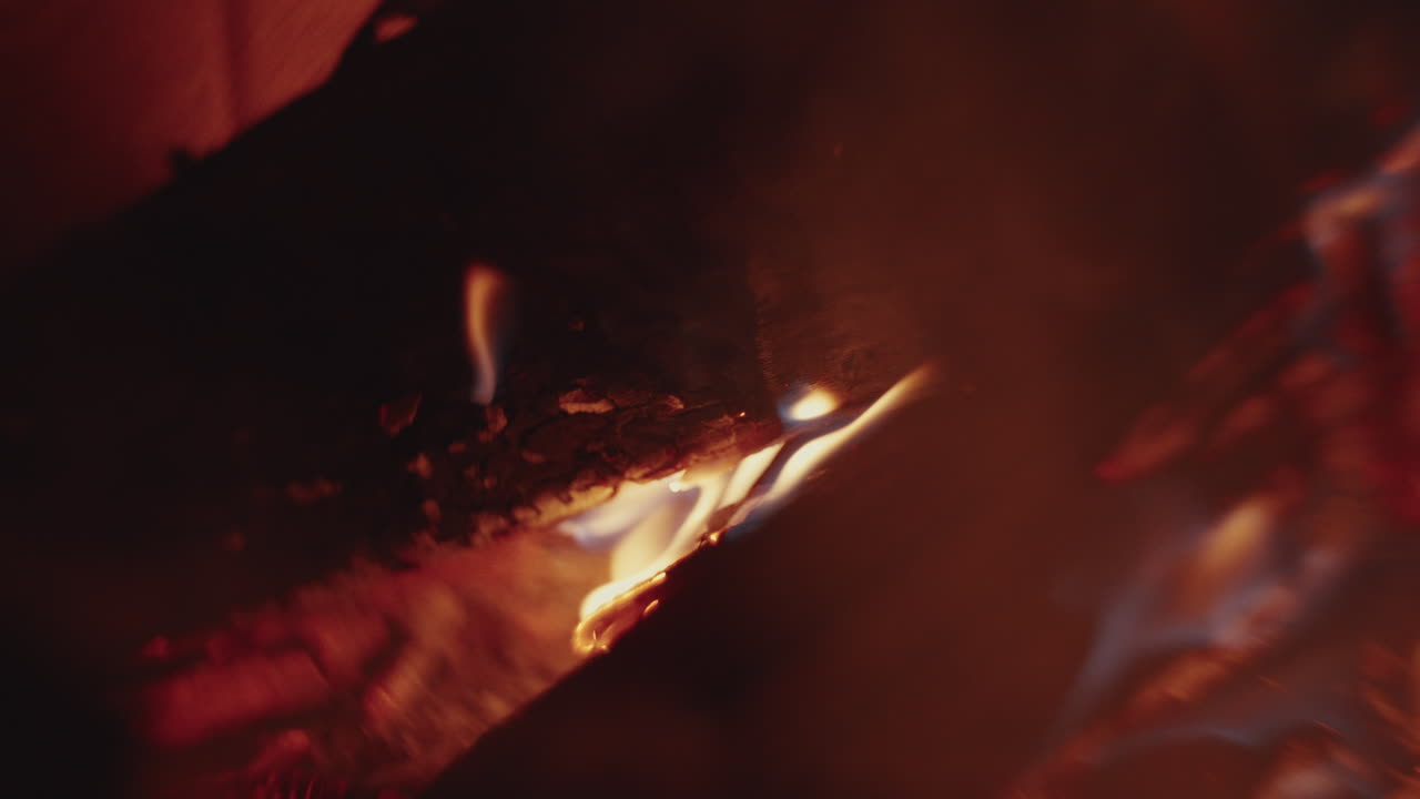 Cozy Fireplace Fire