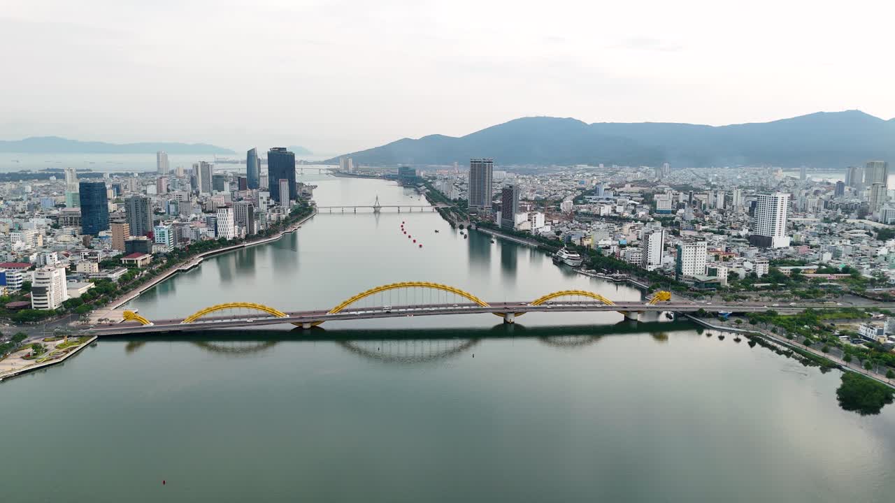 Flycam Dragon Bridge | Danang city - Vietnam