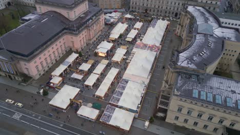 mercado de navidad de invierno de berlín alemania